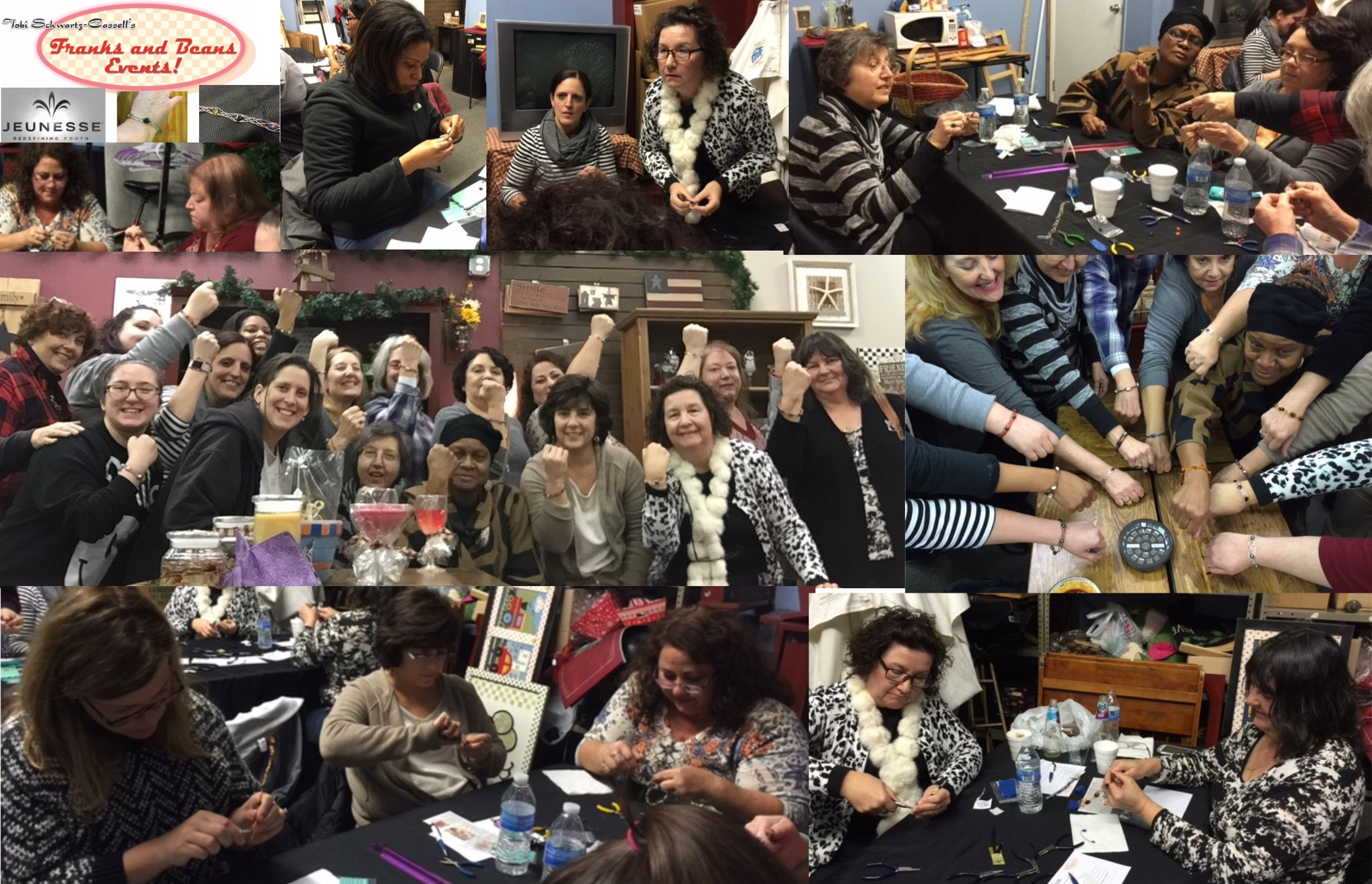 Jewelry Dinner 1-Feb 11 2016 Pix Collage