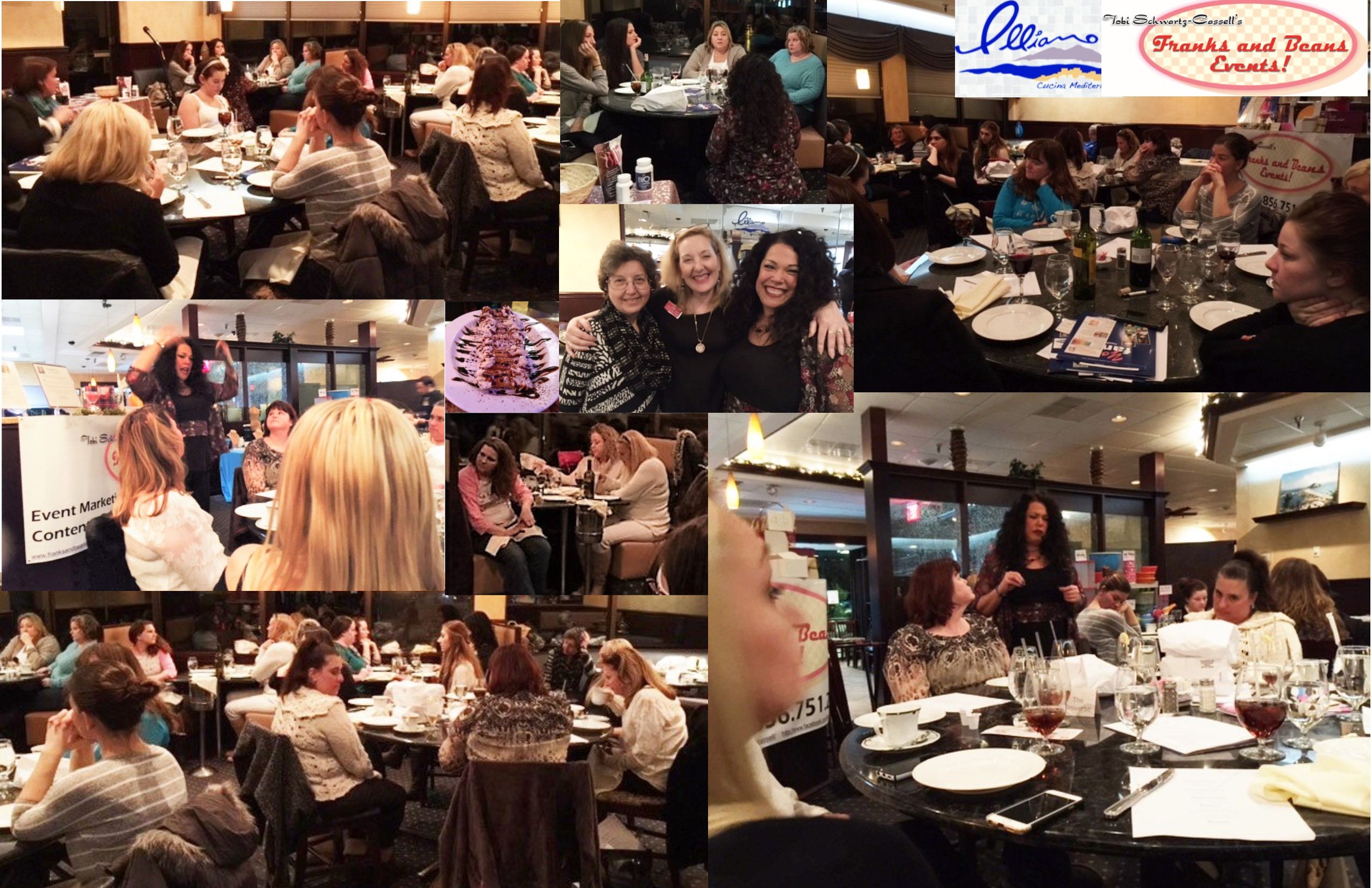 Another fun, yet healing evening with Rhonda. And the dinner at Illiano’s was, as it always is, outstanding. We had homemade cannoli for dessert, too. :)