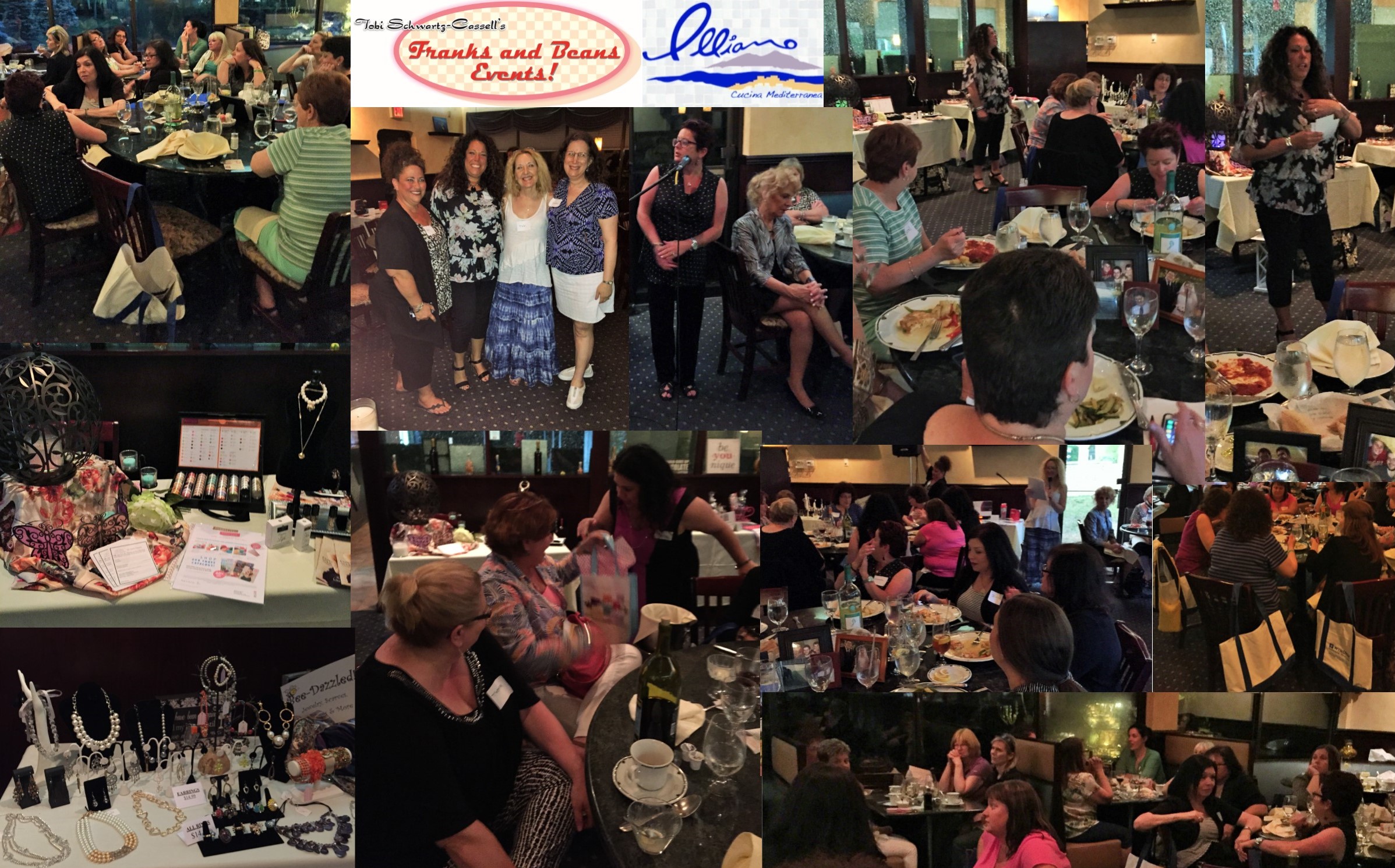 Rhonda brought in the spirits of both human and pet loved ones, plus we had a divine dinner at Illiano's.