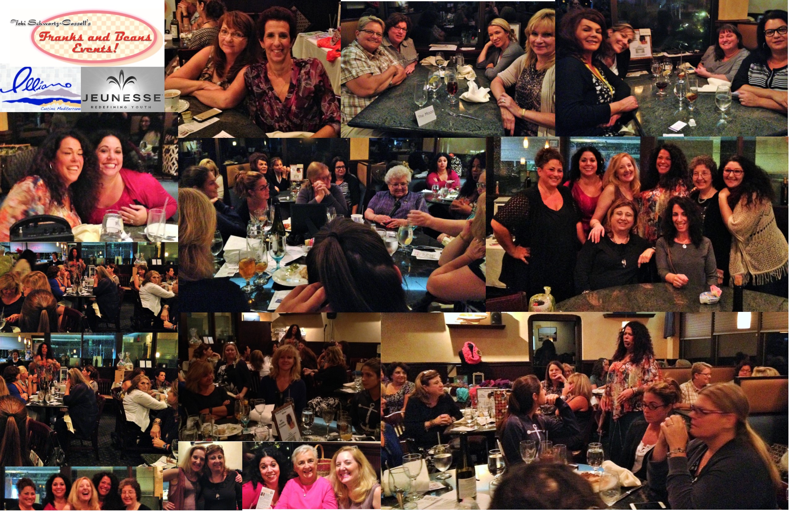 Psychic Dinner-Sept 28 2015 Pix Collage