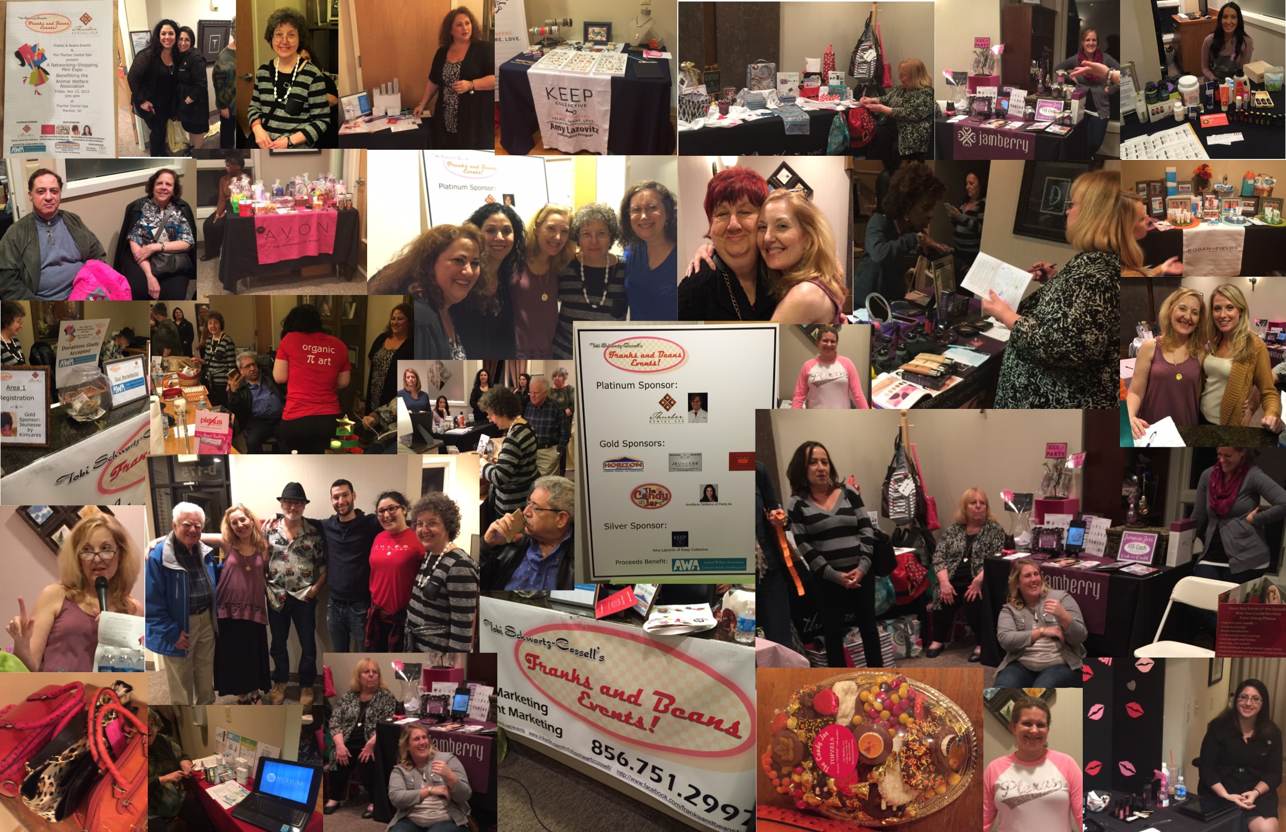 What a great night! Fun, food, shopping and helping the AWA. We thank Dr. John Thurber, DMD, for his hospitality and for offering specials on Botox, Invisalign and Boost Whitening!
