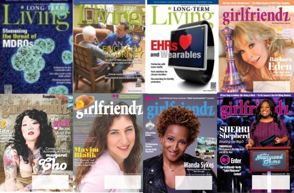 Magazine Covers for Website