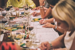 Come color with us! There will be wine.