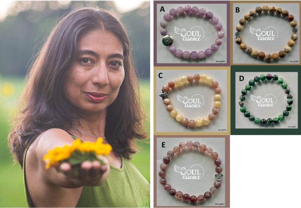 Shalini and actual bracelet choices